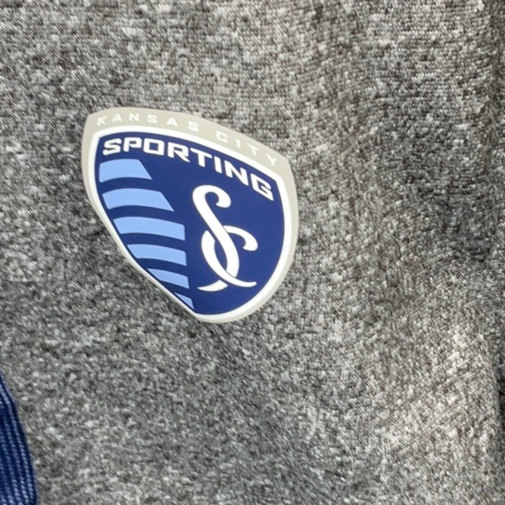 NWT MLS men’s Kansas City Sporting full zip hoodie, size M - Picture 4 of 8